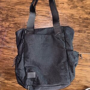 BEIS Black Sports Tote Bag